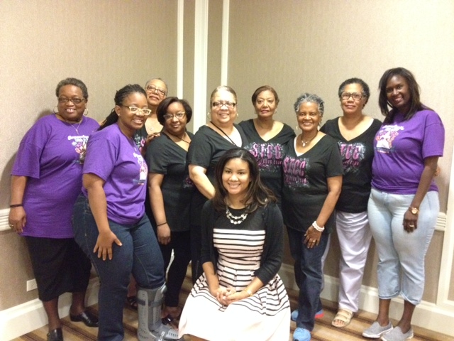 me and STCC bookclub